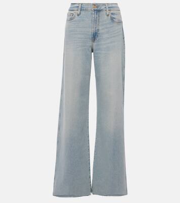 Lotta high-rise wide-leg jeans | 7 For All Mankind