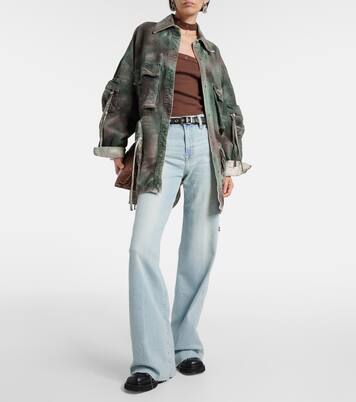 Lotta high-rise wide-leg jeans | 7 For All Mankind