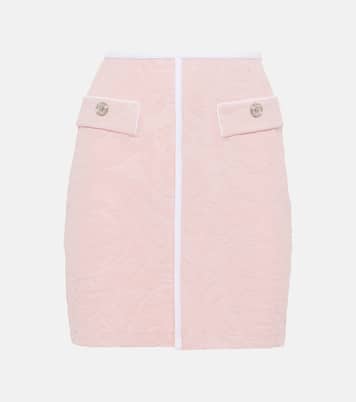 Minirock Barocco aus Frottee | Versace