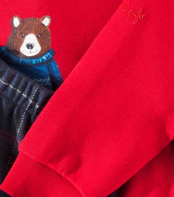 Baby cotton sweatshirt and sweatpants set  | Il Gufo