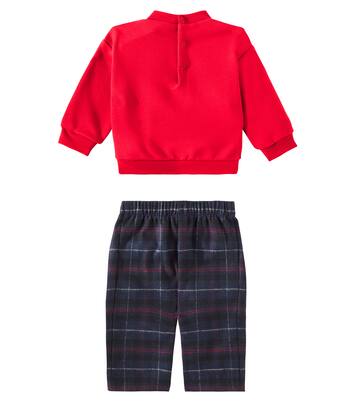 Baby cotton sweatshirt and sweatpants set  | Il Gufo