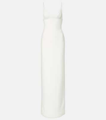 Bridal lace-trimmed gown | David Koma