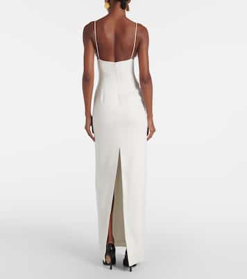 Bridal lace-trimmed gown | David Koma