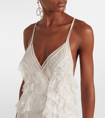 Abito sottoveste in pizzo | Blumarine