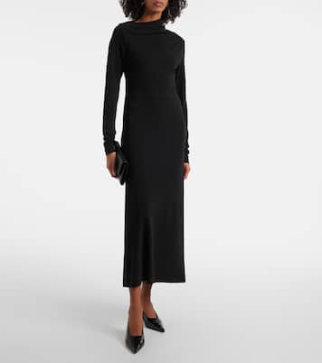 Draped jersey maxi dress | Toteme