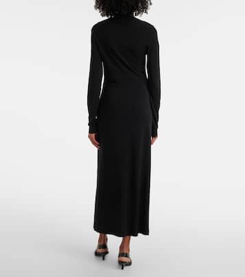 Draped jersey maxi dress | Toteme