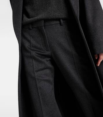 Pantalones rectos Selvie de cachemir | The Row