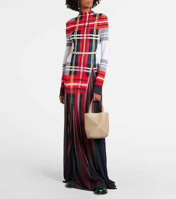 Tote Bag Puzzle Fold Mini aus Leder | Loewe