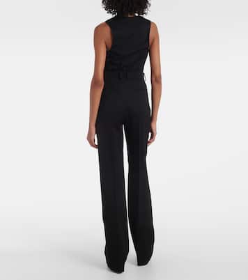 Wool tuxedo pants | Saint Laurent