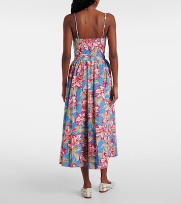 Falda midi de algodón fruncida floral | Polo Ralph Lauren