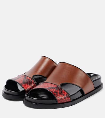 Sandalen aus Leder | Dries Van Noten