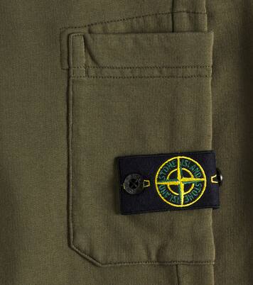 Compass cotton sweatpants | Stone Island Junior