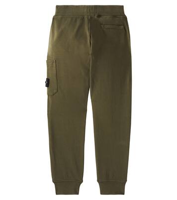 Compass cotton sweatpants | Stone Island Junior