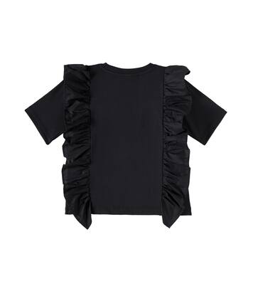 Blusa Riva de algodón con volantes | Molo