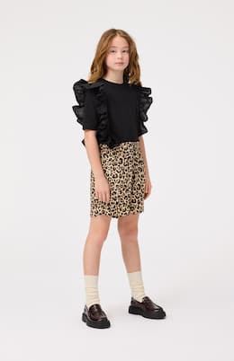 Blusa Riva de algodón con volantes | Molo