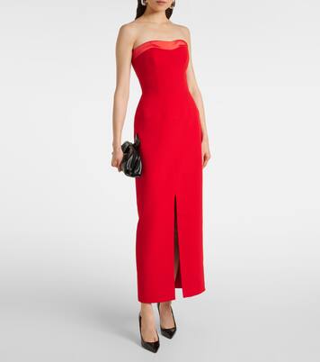 Midikleid Sydney mit Satin | Safiyaa