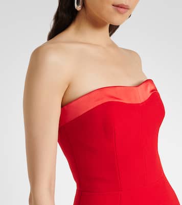 Midikleid Sydney mit Satin | Safiyaa