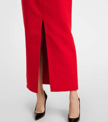 Midikleid Sydney mit Satin | Safiyaa