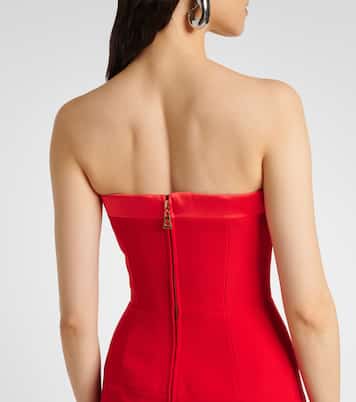 Midikleid Sydney mit Satin | Safiyaa