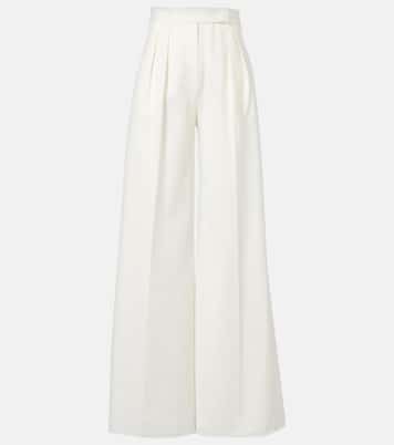Weite High-Rise-Hose Chenzia aus Baumwolle | Max Mara