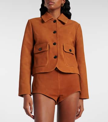 Suede jacket | Self-Portrait