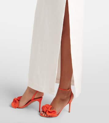 Midikleid Violet aus Leinen | SIR