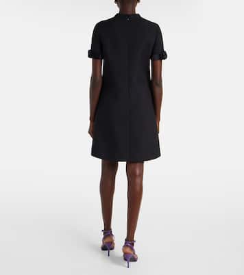 Crepe Couture bow-detail minidress | Valentino