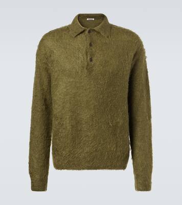 Polo en mohair et laine | Auralee