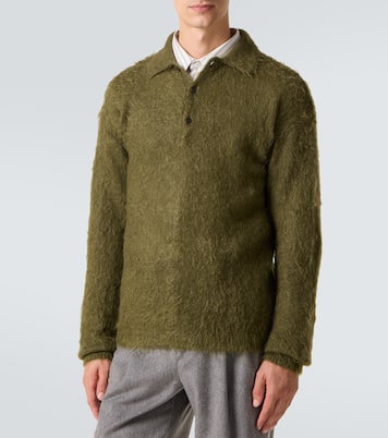 Polo en mohair et laine | Auralee