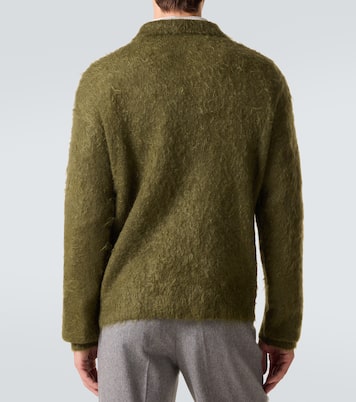 Polo en mohair et laine | Auralee