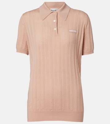 Polopullover aus Kaschmir | Miu Miu
