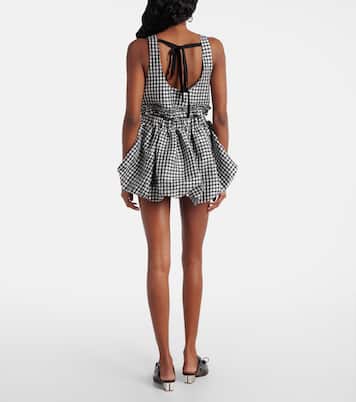 Minirock aus Taft | Ganni