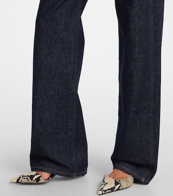 High-Rise Wide-Leg Jeans Benson | Khaite