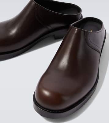 Mules de piel | Dries Van Noten
