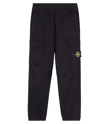Pantaloni cargo Compass in misto cotone | Stone Island Junior