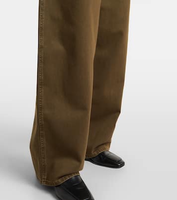 高腰阔腿牛仔裤装 | Lemaire