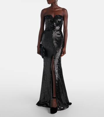 Mora 125 velvet platform pumps | Malone Souliers