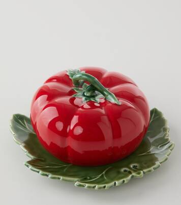 Tomate ceramic butter dish | Bordallo Pinheiro