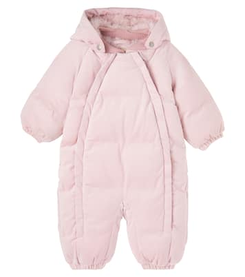 Baby Nallo corduroy snowsuit | Wheat