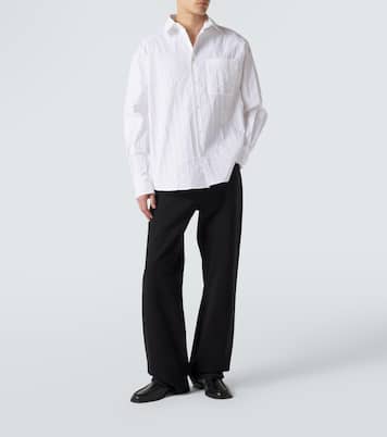 Chemise Camargue en coton à broderie | Jacquemus