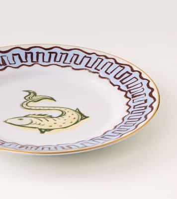 Il Viaggio Di Nettuno porcelain dinner plate | Ginori 1735