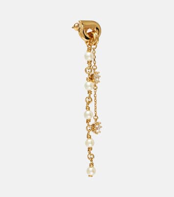 Gancini embellished drop earrings | Ferragamo