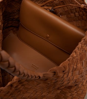 Ruth Small woven leather tote bag | The Row