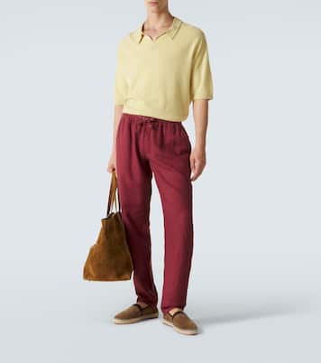 Pantalon en lin | Fedeli