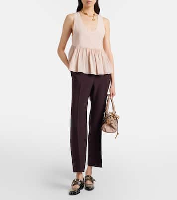 Susanna 40 studded leather Mary Jane pumps | Chloé