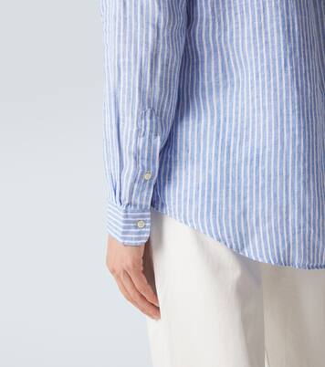 Striped linen shirt | Polo Ralph Lauren
