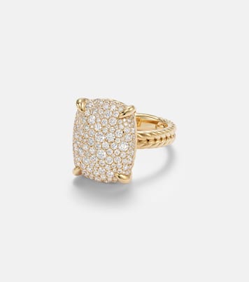 Ring Châtelaine® aus 18kt Gelbgold mit Diamanten | David Yurman