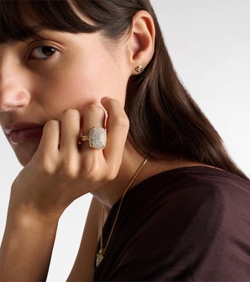 Ring Châtelaine® aus 18kt Gelbgold mit Diamanten | David Yurman