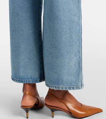 Delina high-rise wide-leg jeans | Khaite