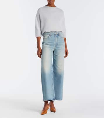 Delina high-rise wide-leg jeans | Khaite